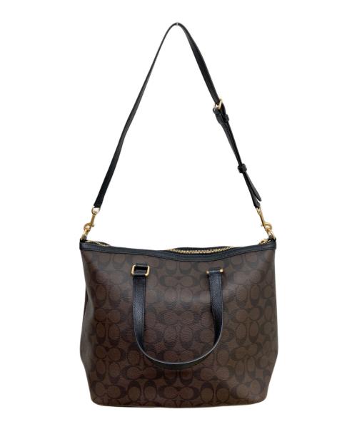 COACH（コーチ）COACH (コーチ) 2WAYバッグ ブラウンの古着・服飾アイテム