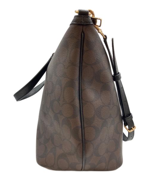 COACH（コーチ）COACH (コーチ) 2WAYバッグ ブラウンの古着・服飾アイテム