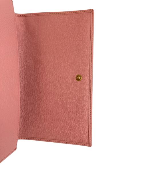 GUCCI（グッチ）GUCCI (グッチ) ダイアナ バンブー ミニ クロスバッグ ピンクの古着・服飾アイテム