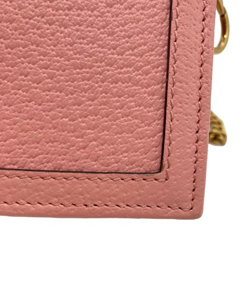 GUCCI（グッチ）GUCCI (グッチ) ダイアナ バンブー ミニ クロスバッグ ピンクの古着・服飾アイテム