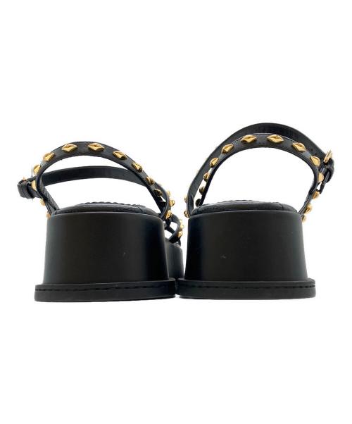 LOUIS VUITTON（ルイ ヴィトン）LOUIS VUITTON (ルイ ヴィトン) MAYA PLATFORM SANDAL ブラック サイズ:39の古着・服飾アイテム