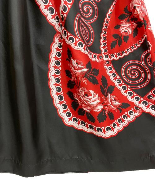 tricot COMME des GARCONS（トリココムデギャルソン）tricot COMME des GARCONS (トリココムデギャルソン) スカート ブラック×レッド サイズ:不明の古着・服飾アイテム
