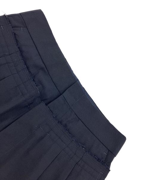 COMME des GARCONS（コムデギャルソン）COMME des GARCONS (コムデギャルソン) 再構築 ワイドパンツ ネイビー サイズ:Sの古着・服飾アイテム