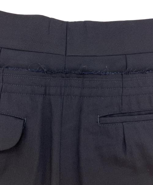 COMME des GARCONS（コムデギャルソン）COMME des GARCONS (コムデギャルソン) 再構築 ワイドパンツ ネイビー サイズ:Sの古着・服飾アイテム