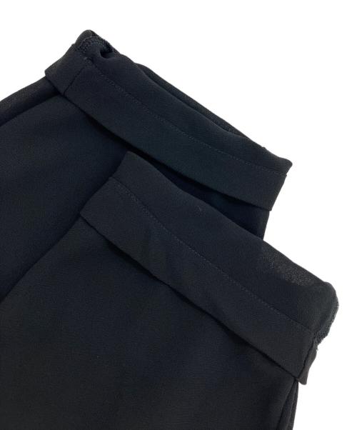 COMME des GARCONS COMME des GARCONS（コムデギャルソン コムデギャルソン）COMME des GARCONS COMME des GARCONS (コムデギャルソン コムデギャルソン) シースルークロップドテーラードジャケット ブラック サイズ:Lの古着・服飾アイテム