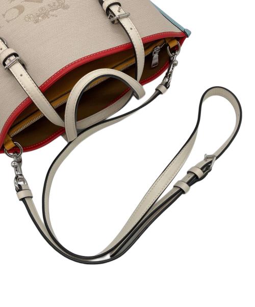 COACH（コーチ）COACH (コーチ) ハンドバッグ ベージュの古着・服飾アイテム