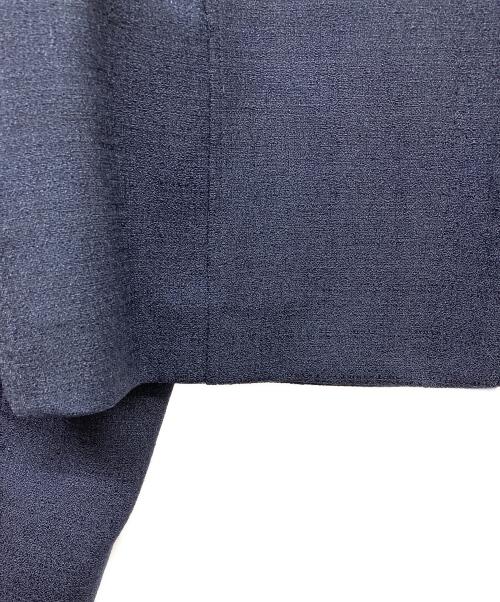 BARNEYS NEWYORK（バーニーズ・ニューヨーク）BARNEYS NEWYORK (バーニーズ・ニューヨーク) セットアップタックドレス ネイビー サイズ:36の古着・服飾アイテム