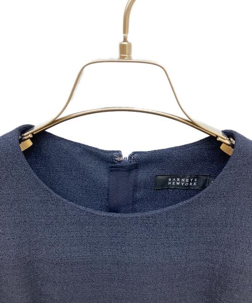 BARNEYS NEWYORK（バーニーズ・ニューヨーク）BARNEYS NEWYORK (バーニーズ・ニューヨーク) セットアップタックドレス ネイビー サイズ:36の古着・服飾アイテム