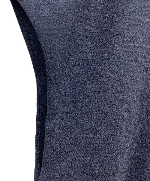 BARNEYS NEWYORK（バーニーズ・ニューヨーク）BARNEYS NEWYORK (バーニーズ・ニューヨーク) セットアップタックドレス ネイビー サイズ:36の古着・服飾アイテム