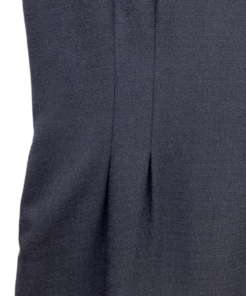 BARNEYS NEWYORK（バーニーズ・ニューヨーク）BARNEYS NEWYORK (バーニーズ・ニューヨーク) セットアップタックドレス ネイビー サイズ:36の古着・服飾アイテム