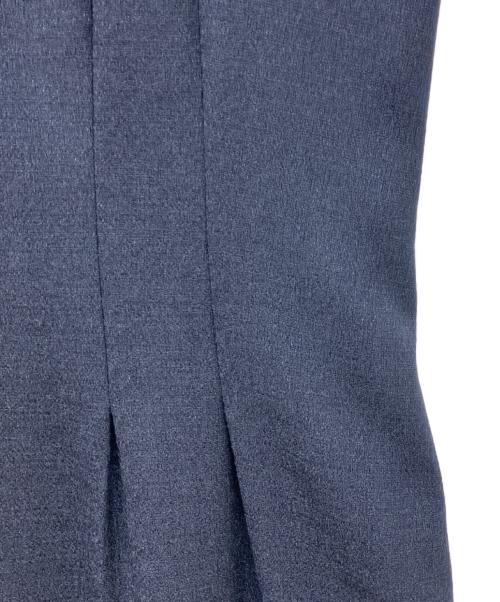 BARNEYS NEWYORK（バーニーズ・ニューヨーク）BARNEYS NEWYORK (バーニーズ・ニューヨーク) セットアップタックドレス ネイビー サイズ:36の古着・服飾アイテム