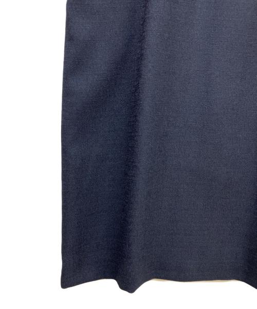 BARNEYS NEWYORK（バーニーズ・ニューヨーク）BARNEYS NEWYORK (バーニーズ・ニューヨーク) セットアップタックドレス ネイビー サイズ:36の古着・服飾アイテム