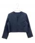 BARNEYS NEWYORK (バーニーズ・ニューヨーク) セットアップタックドレス ネイビー サイズ:36：6000円