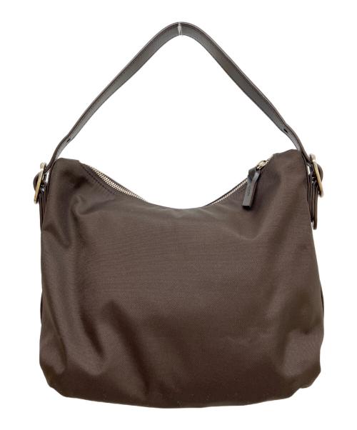 TOUT Y EST（トゥティエ）TOUT Y EST (トゥティエ) SAC CANOT TOILE SMALL ブラウンの古着・服飾アイテム