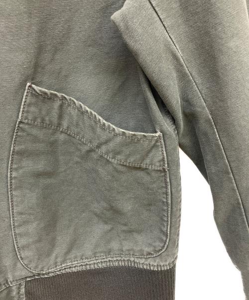 AVIREX（アヴィレックス）AVIREX (アヴィレックス) バックプリント タンカースジャケット オリーブ サイズ:Mの古着・服飾アイテム