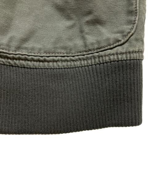 AVIREX（アヴィレックス）AVIREX (アヴィレックス) バックプリント タンカースジャケット オリーブ サイズ:Mの古着・服飾アイテム