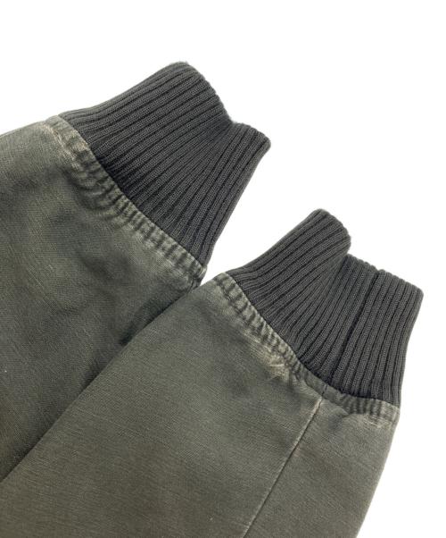 AVIREX（アヴィレックス）AVIREX (アヴィレックス) バックプリント タンカースジャケット オリーブ サイズ:Mの古着・服飾アイテム