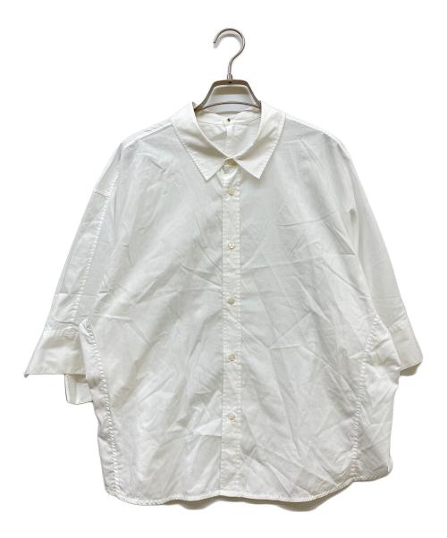 MACPHEE（マカフィー）MACPHEE (マカフィー) コットンブロード ドルマンスリーブシャツ ホワイト サイズ:SIZE 36の古着・服飾アイテム