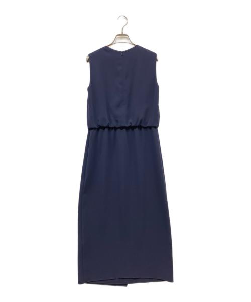 theory（セオリー）theory (セオリー) TANK LAYER DR A CLASSIC CREPE ネイビー サイズ:SIZE 0 未使用品の古着・服飾アイテム