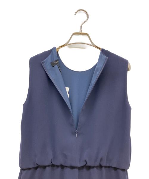 theory（セオリー）theory (セオリー) TANK LAYER DR A CLASSIC CREPE ネイビー サイズ:SIZE 0 未使用品の古着・服飾アイテム