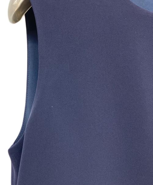 theory（セオリー）theory (セオリー) TANK LAYER DR A CLASSIC CREPE ネイビー サイズ:SIZE 0 未使用品の古着・服飾アイテム