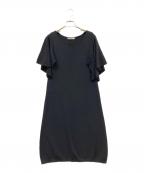 Reneルネ）の古着「ニットワンピース」｜ブラック