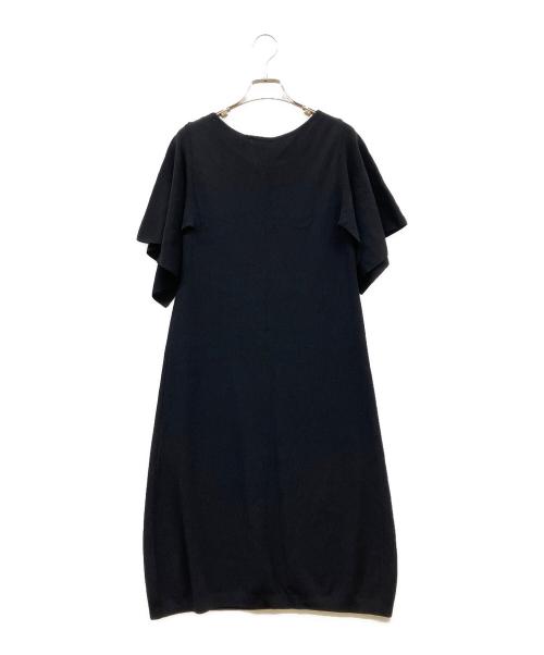 Rene（ルネ）Rene (ルネ) ニットワンピース ブラック サイズ:SIZE 36の古着・服飾アイテム