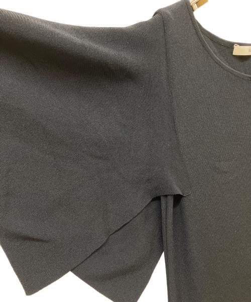 Rene（ルネ）Rene (ルネ) ニットワンピース ブラック サイズ:SIZE 36の古着・服飾アイテム