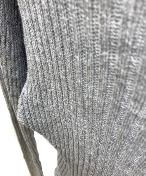 THE SHISHIKUI（シシクイ）THE SHISHIKUI (シシクイ) コットンカシミヤニット グレー サイズ:SIZE Freeの古着・服飾アイテム