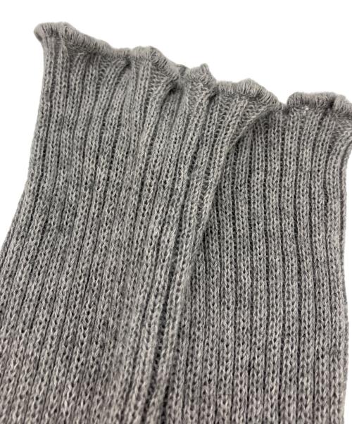 THE SHISHIKUI（シシクイ）THE SHISHIKUI (シシクイ) コットンカシミヤニット グレー サイズ:SIZE Freeの古着・服飾アイテム