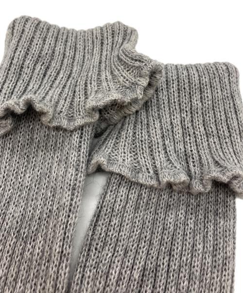 THE SHISHIKUI（シシクイ）THE SHISHIKUI (シシクイ) コットンカシミヤニット グレー サイズ:SIZE Freeの古着・服飾アイテム