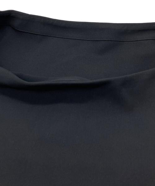 Noble（ノーブル）Noble (ノーブル) ソフトツイルケープブラウス ブラック サイズ:-の古着・服飾アイテム