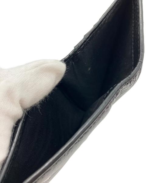 Maison Margiela（メゾンマルジェラ）Maison Margiela (メゾンマルジェラ) バイフォールドレザー ウォレット ブラックの古着・服飾アイテム