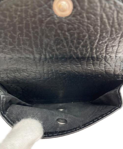 Maison Margiela（メゾンマルジェラ）Maison Margiela (メゾンマルジェラ) バイフォールドレザー ウォレット ブラックの古着・服飾アイテム
