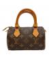 LOUIS VUITTON（ルイ ヴィトン）の古着「ミニスピーディ」｜ブラウン