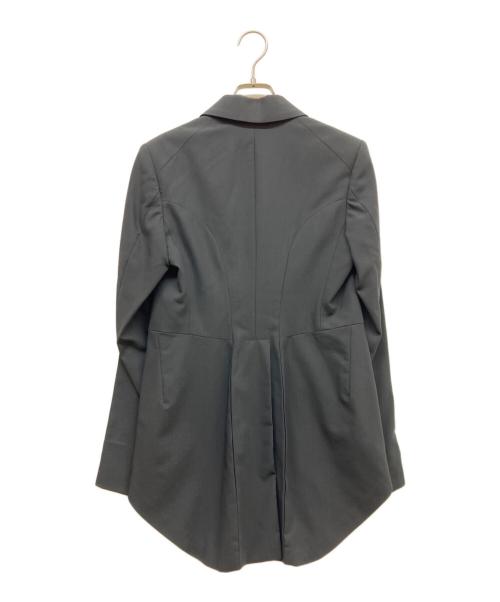 COMME des GARCONS NOIR（コムデギャルソン ノワール）COMME des GARCONS NOIR (コムデギャルソン ノワール) 燕尾変形テーラードジャケット ブラック サイズ:不明の古着・服飾アイテム