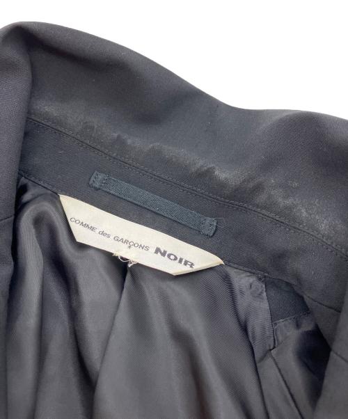 COMME des GARCONS NOIR（コムデギャルソン ノワール）COMME des GARCONS NOIR (コムデギャルソン ノワール) 燕尾変形テーラードジャケット ブラック サイズ:不明の古着・服飾アイテム