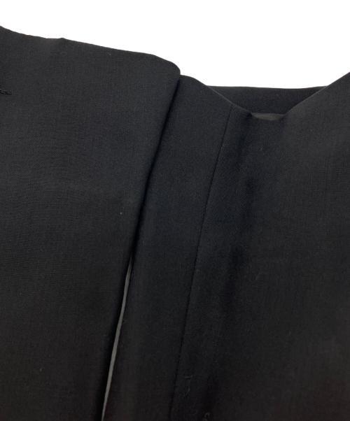 COMME des GARCONS NOIR（コムデギャルソン ノワール）COMME des GARCONS NOIR (コムデギャルソン ノワール) 燕尾変形テーラードジャケット ブラック サイズ:不明の古着・服飾アイテム