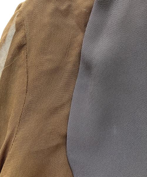 COMME des GARCONS COMME des GARCONS（コムデギャルソン コムデギャルソン）COMME des GARCONS COMME des GARCONS (コムデギャルソン コムデギャルソン) キュプラショートジャケット ブラウン サイズ:SIZE Sの古着・服飾アイテム