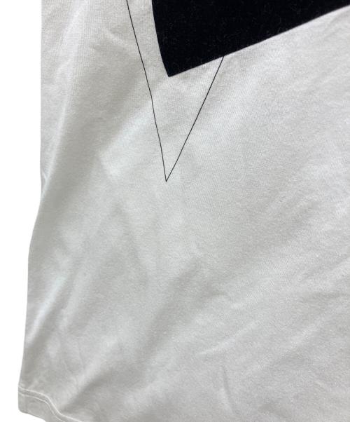 JUNYA WATANABE COMME des GARCONS（(ジュンヤワタナベ コムデギャルソン）JUNYA WATANABE COMME des GARCONS ((ジュンヤワタナベ コムデギャルソン) プリントTシャツ ホワイト サイズ:-の古着・服飾アイテム