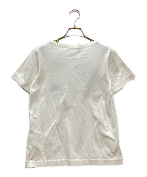 JUNYA WATANABE COMME des GARCONS（(ジュンヤワタナベ コムデギャルソン）JUNYA WATANABE COMME des GARCONS ((ジュンヤワタナベ コムデギャルソン) プリントTシャツ ホワイト サイズ:-の古着・服飾アイテム