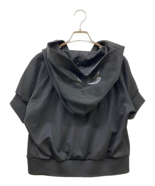 Y-3（ワイスリー）Y-3 (ワイスリー) 半袖ジップパーカー ブラック サイズ:SIZE Mの古着・服飾アイテム