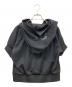 Y-3 (ワイスリー) 半袖ジップパーカー ブラック サイズ:SIZE M：4000円