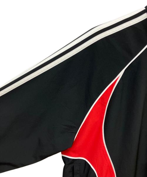 adidas（アディダス）adidas (アディダス) チームガイスト ハーフジップ スウェットシャツ ブラック サイズ:Lの古着・服飾アイテム