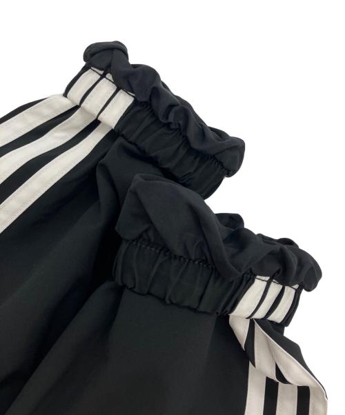 adidas（アディダス）adidas (アディダス) チームガイスト ハーフジップ スウェットシャツ ブラック サイズ:Lの古着・服飾アイテム