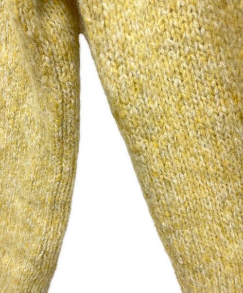 DRIES VAN NOTEN（ドリスヴァンノッテン）DRIES VAN NOTEN (ドリスヴァンノッテン) ニット イエロー サイズ:Ｓの古着・服飾アイテム