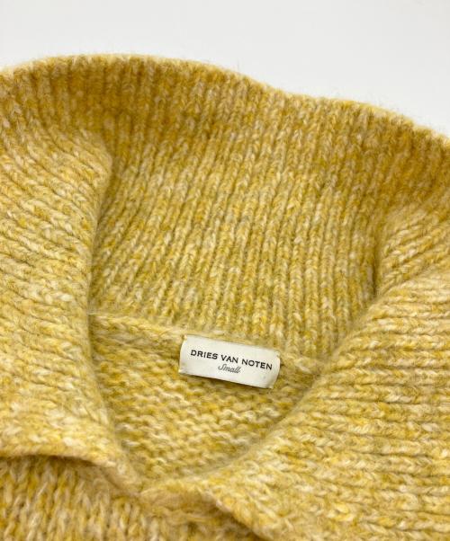 DRIES VAN NOTEN（ドリスヴァンノッテン）DRIES VAN NOTEN (ドリスヴァンノッテン) ニット イエロー サイズ:Ｓの古着・服飾アイテム