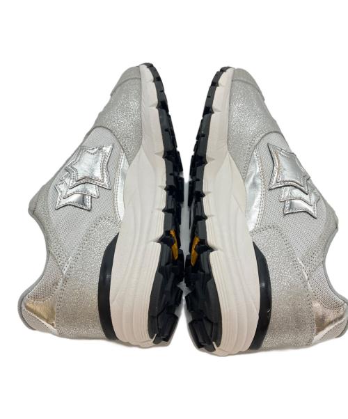 atlantic stars（アトランティックスターズ）atlantic stars (アトランティックスターズ) スニーカー ホワイト×グレー サイズ:SIZE 39の古着・服飾アイテム