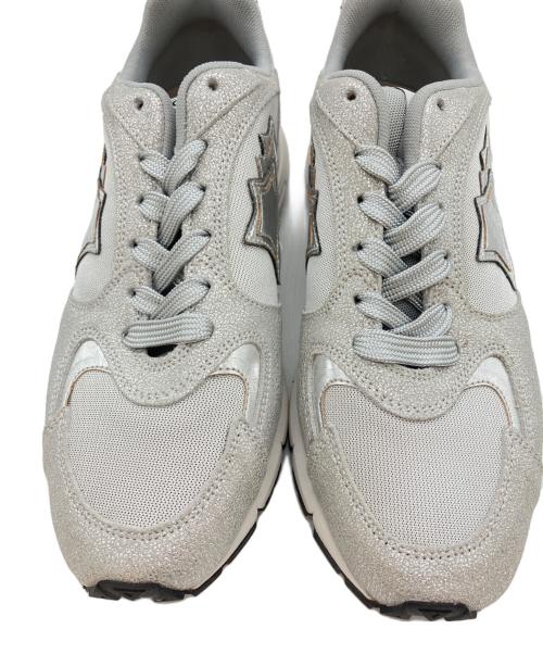 atlantic stars（アトランティックスターズ）atlantic stars (アトランティックスターズ) スニーカー ホワイト×グレー サイズ:SIZE 39の古着・服飾アイテム