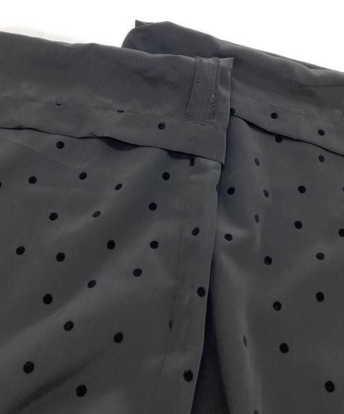 Spick and Span（スピック＆スパン）Spick and Span (スピック＆スパン) フロッキードットイージーパンツ ブラック サイズ:SIZE 36の古着・服飾アイテム